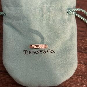 Tiffany narrow 1837 ring size 4.5